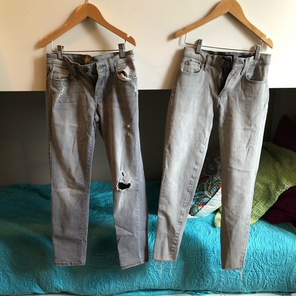 Banana Republic Denim - 2 pairs of Banana republic grey jeans